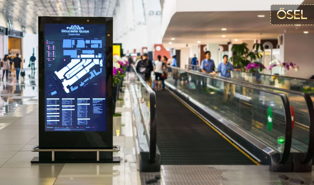 airport digital signage