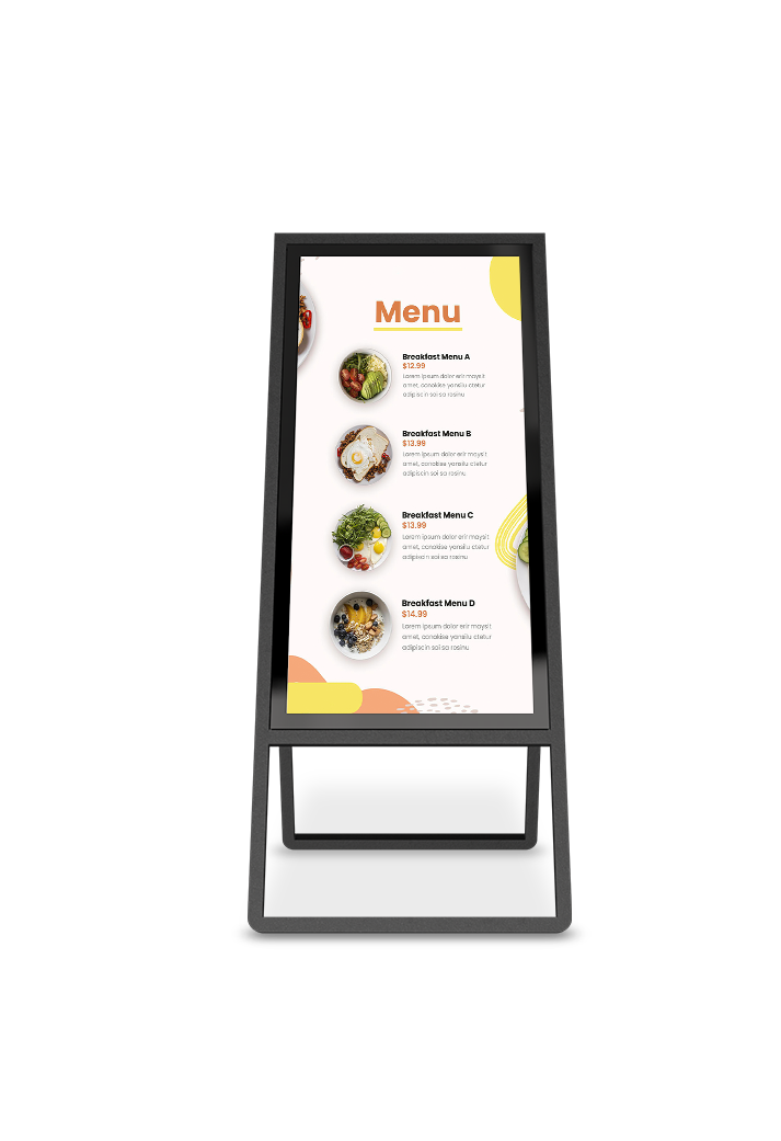 32 Inch Portable Digital Signage-2