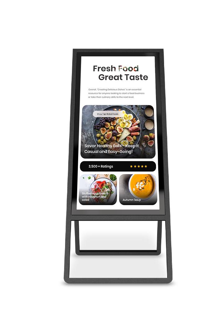 49 Inch Portable Digital Signage-1