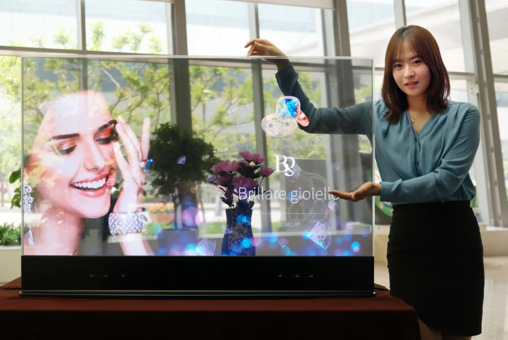 Transparent OLED displays