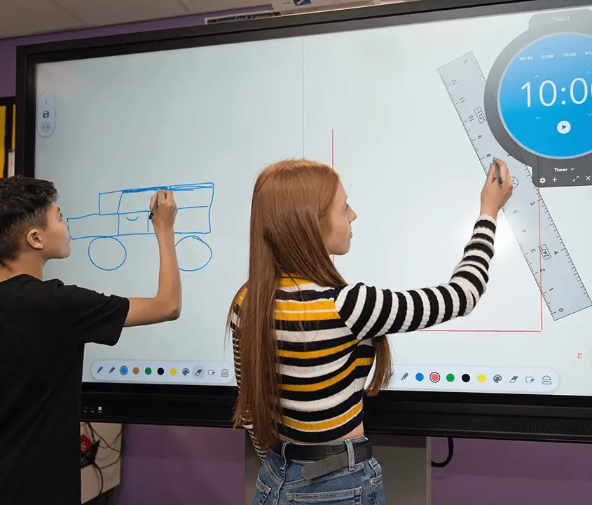 interactive whiteboard classroom