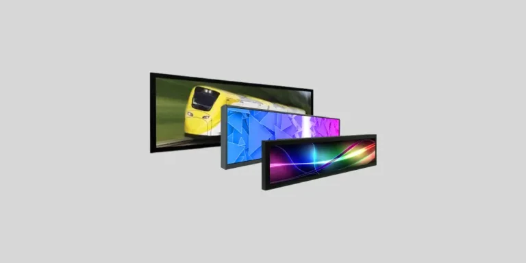 Stretched Bar LCD Screens: Modern Digital Display Solutions