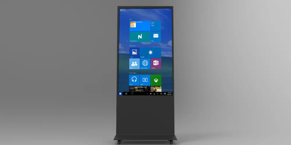 Vertical Monitor Touch Screen