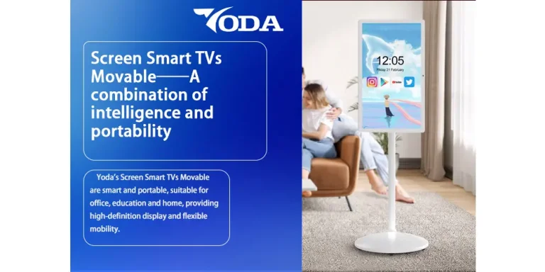 Screen Smart TVs Movable——A combination of intelligence and portability