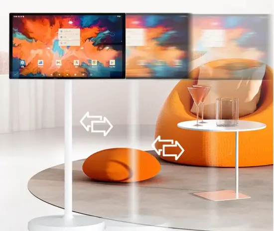 Screen Smart TVs Movable