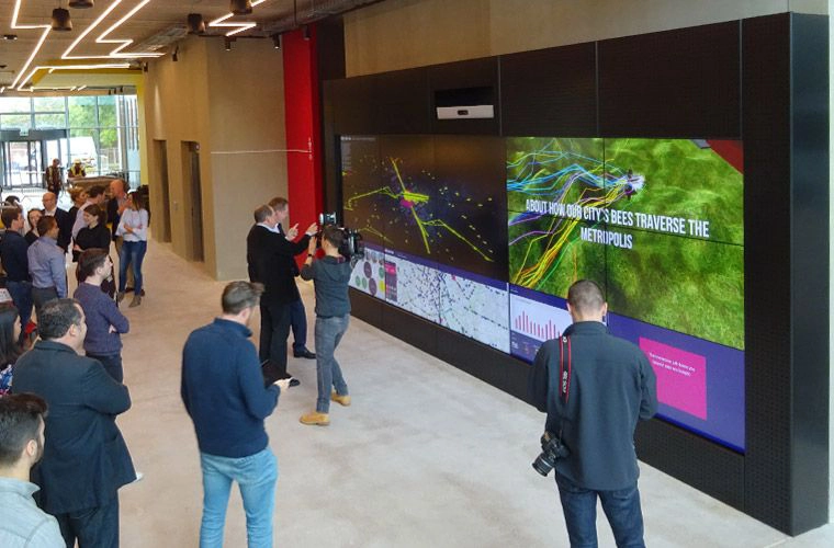 Interactive Video Wall