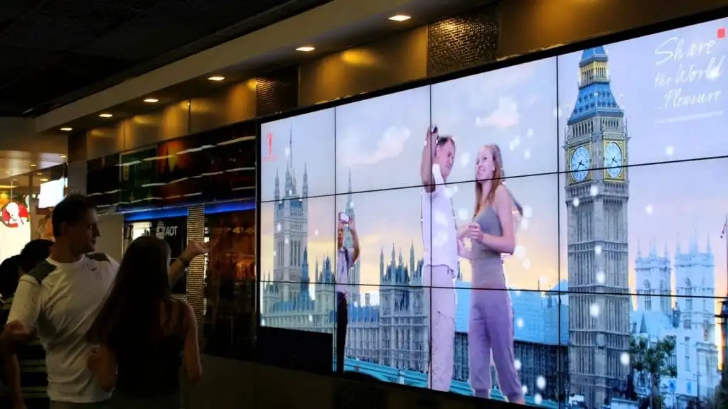 Interactive Video Wall