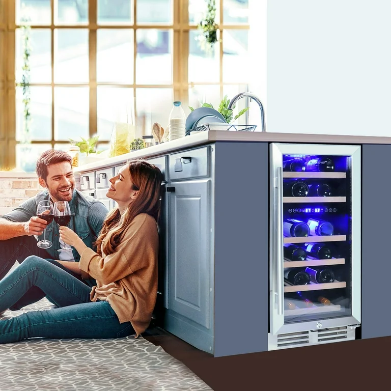 under counter wine cooler