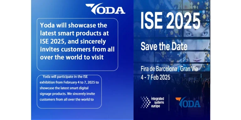 Yoda will showcase the latest smart products at ISE 2025, and sincerely invites customers from all over the world to visit