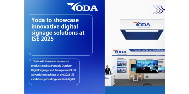 Yoda to showcase innovative digital signage solutions at ISE 2025