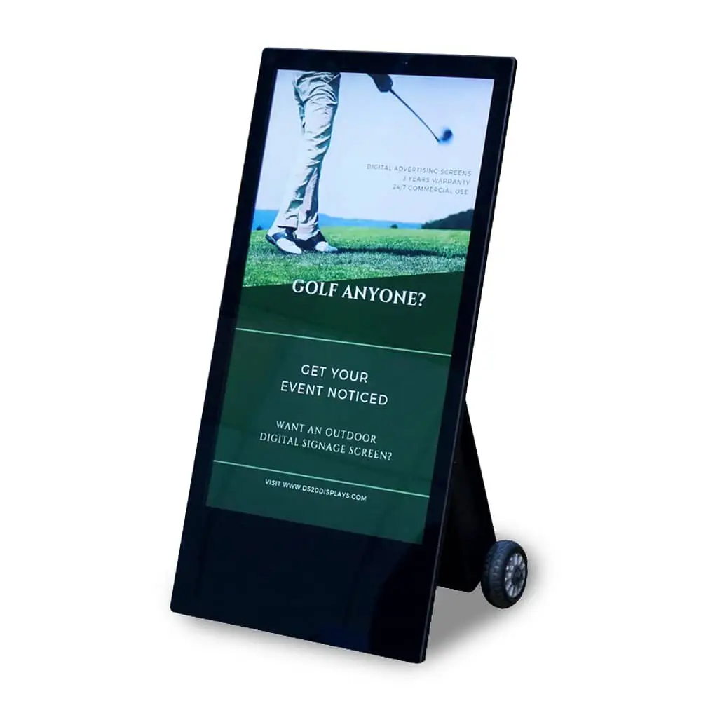 Outdoor Mobile Digital Signage