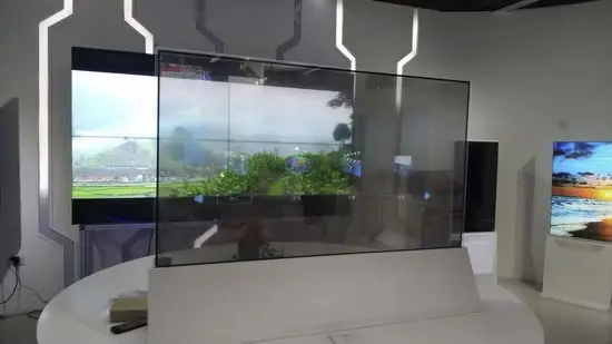 transparent oled screen