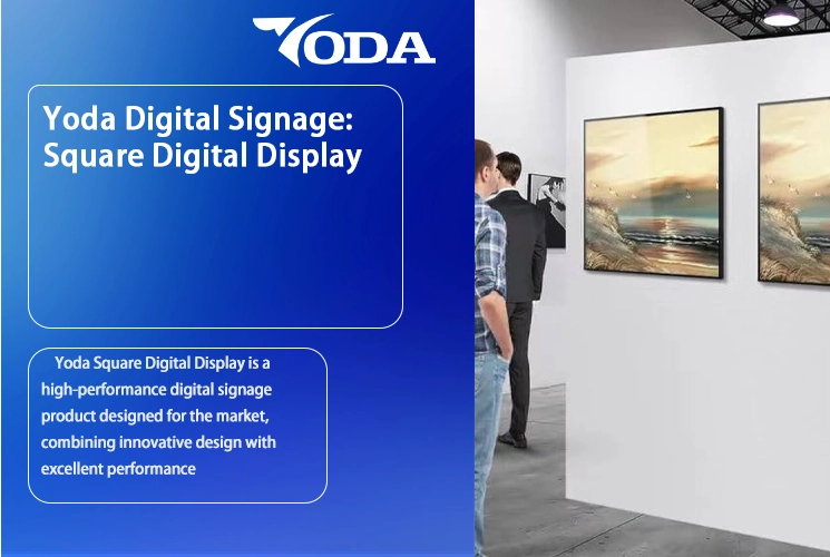 Square Digital Display