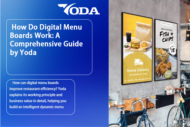 How Do Digital Menu Boards Work