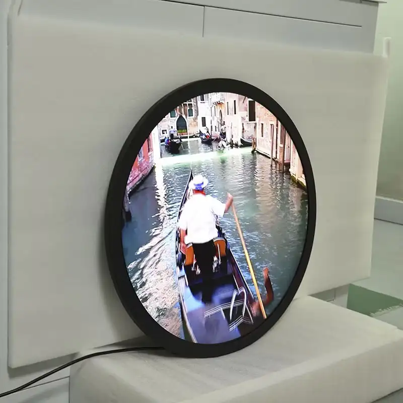 Circular LCD Display