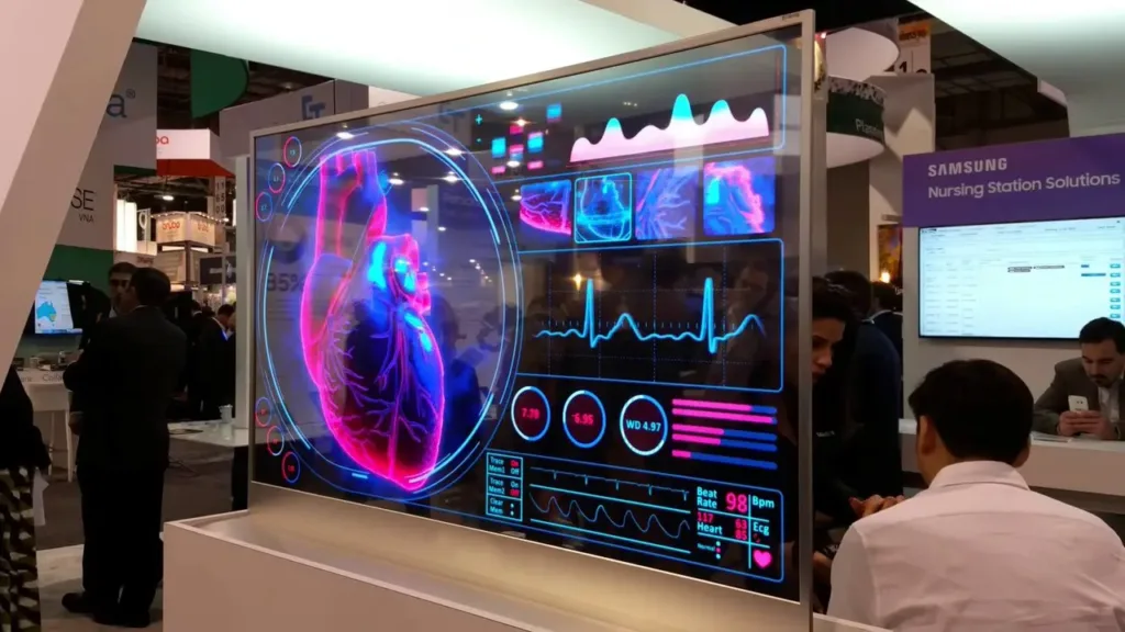transparent OLED screen