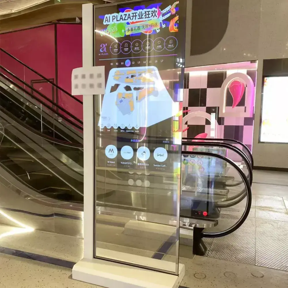 transparent OLED screen