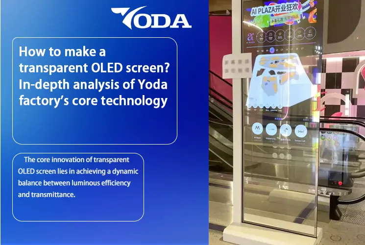 transparent OLED screen