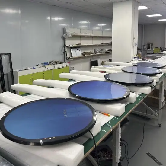 Circular Display Scree